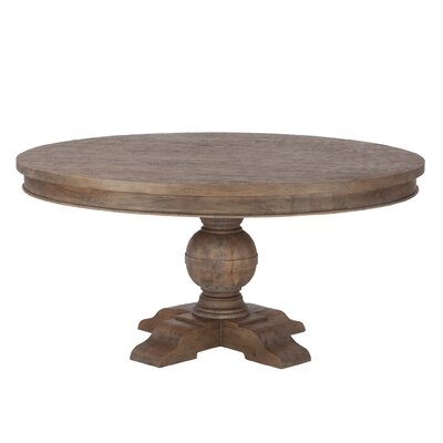 Musson Weathered Teak Dining Table - Image 0