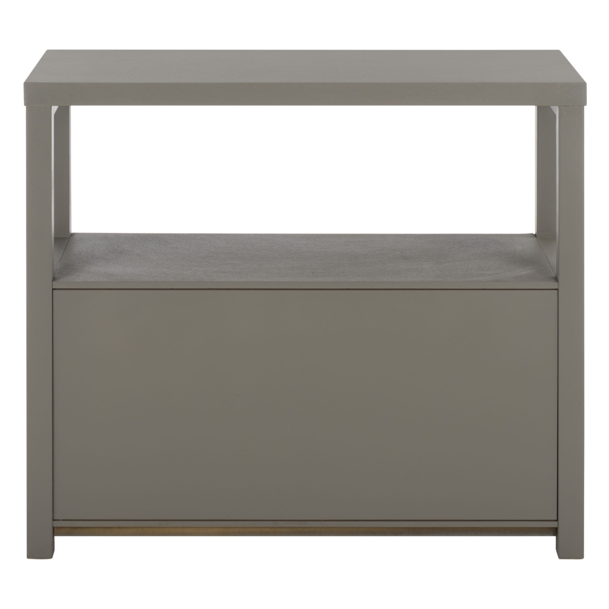 Ernest 2 Drawer 1 Shelf Chest - Grey - Image 7