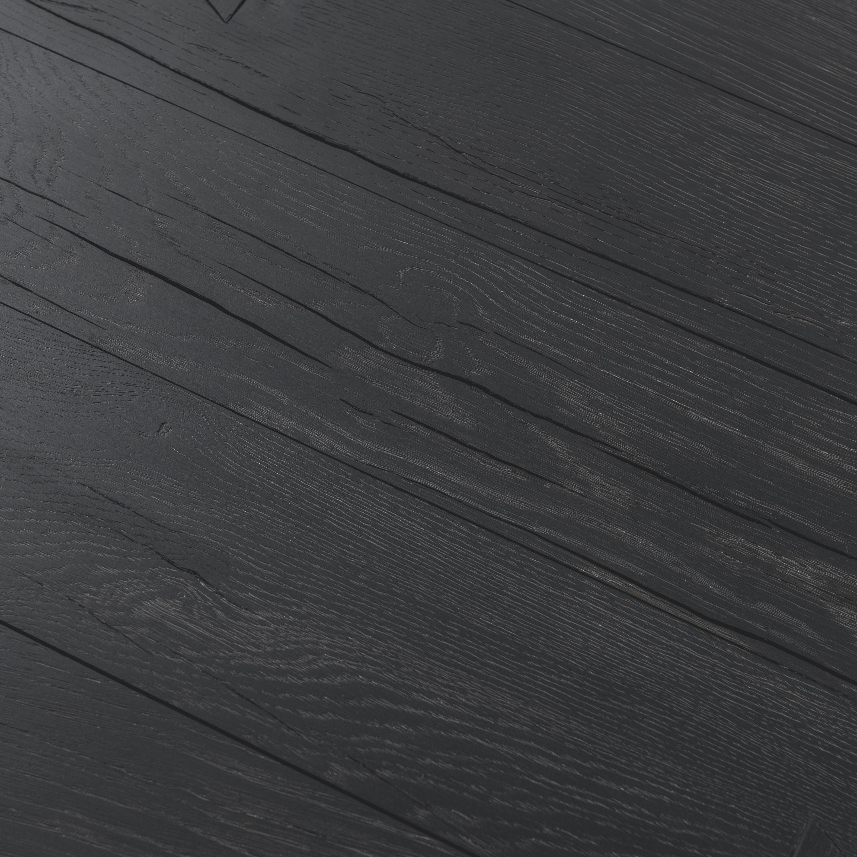 Bristol Reclaimed Oak 24" End Table Black - Image 10