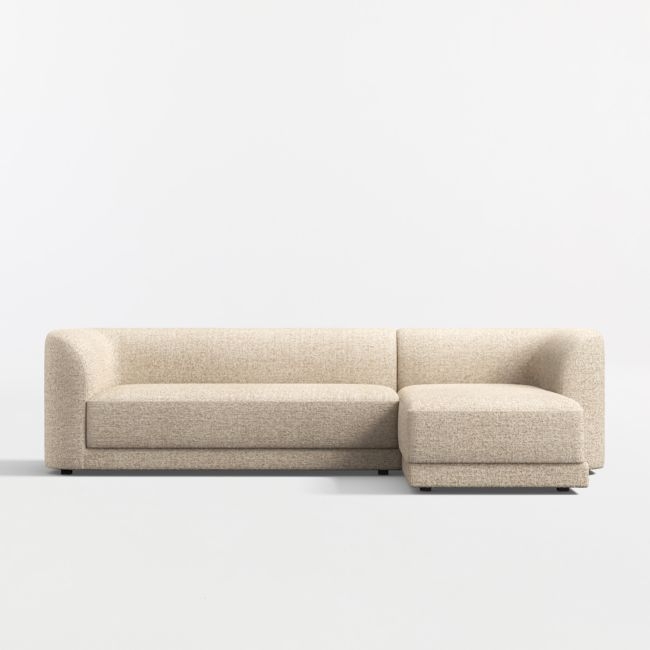 Contour 2-Piece Sectional Sofa with Chaise Lounge - Image 0