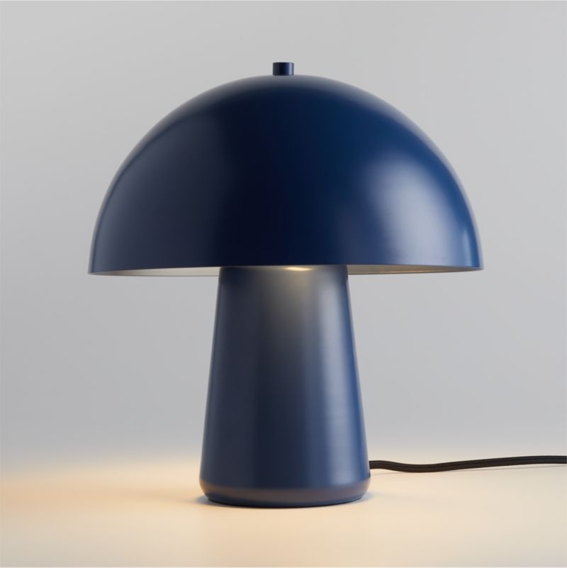 Joy Indigo Clay Lamp - Image 3