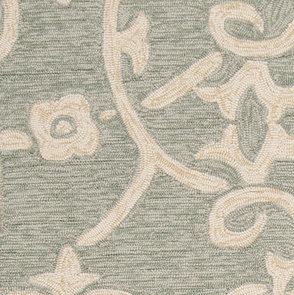 Rain Beige Outdoor 8' x 8' Handmade Rug - Image 5