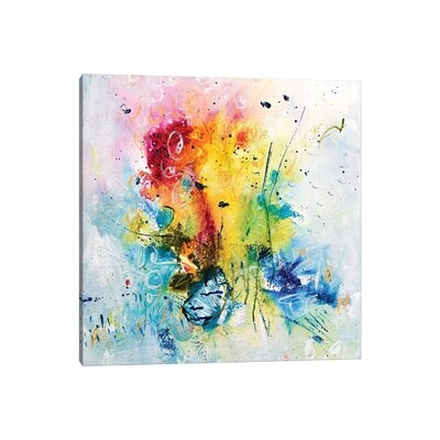 Rainbow Fire by - Wrapped Canvas - Image 0