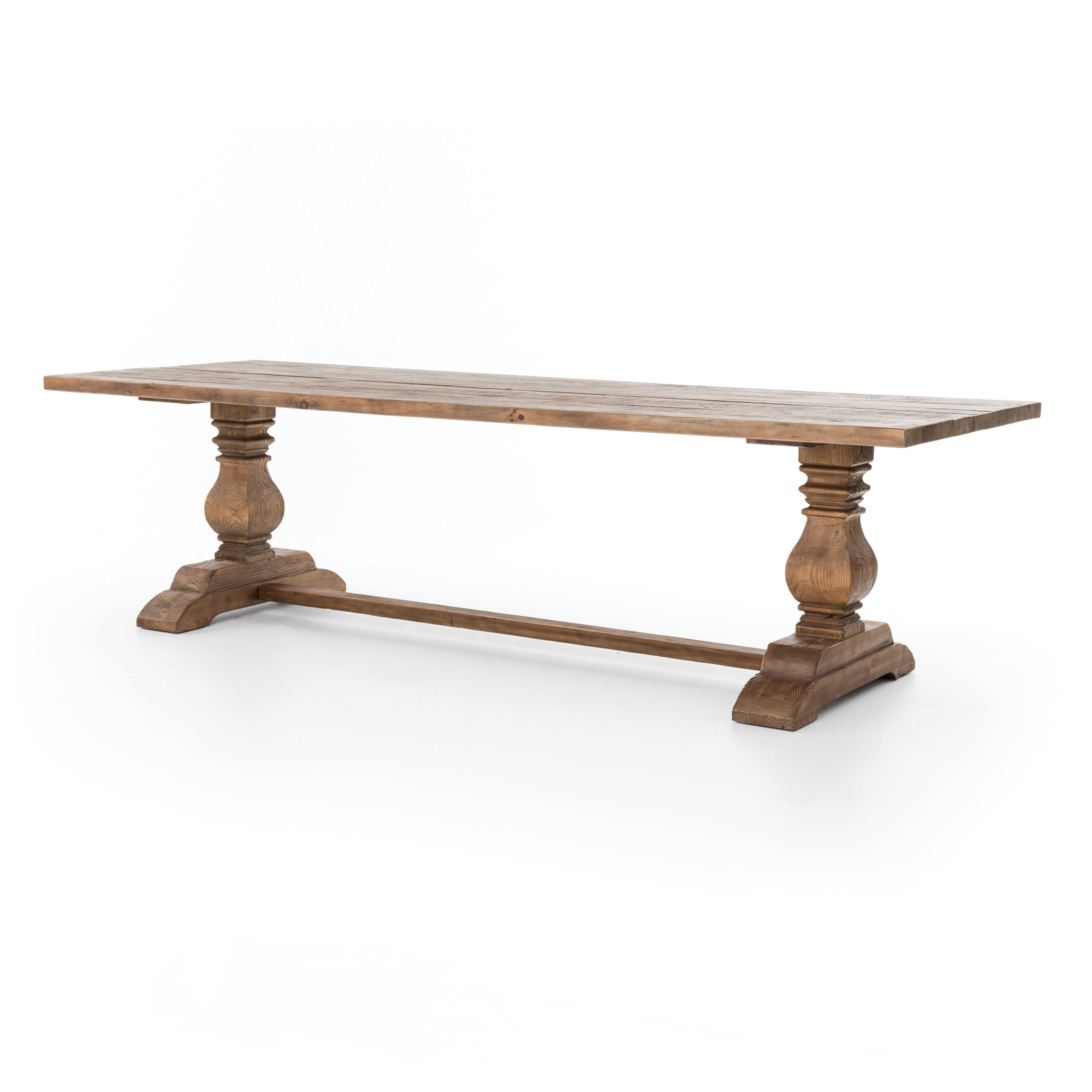 Durham Dining Table 110''-Waxed Blchd Pn - Image 0