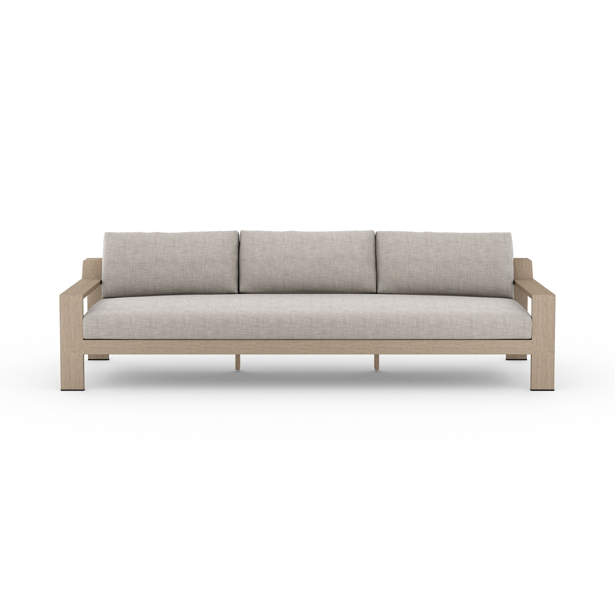 Monterey Outdoor Sofa-106"-Brown/Stone G - Image 2