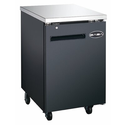 One Door Back Bar Cooler Stainless Steel Undercounter Refrigerator - Image 0