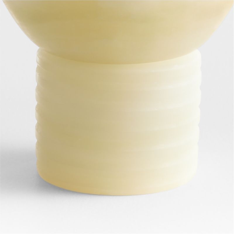 Fleurissant Warm White Onyx Table Lamp by Athena Calderone 9.9" - Image 5