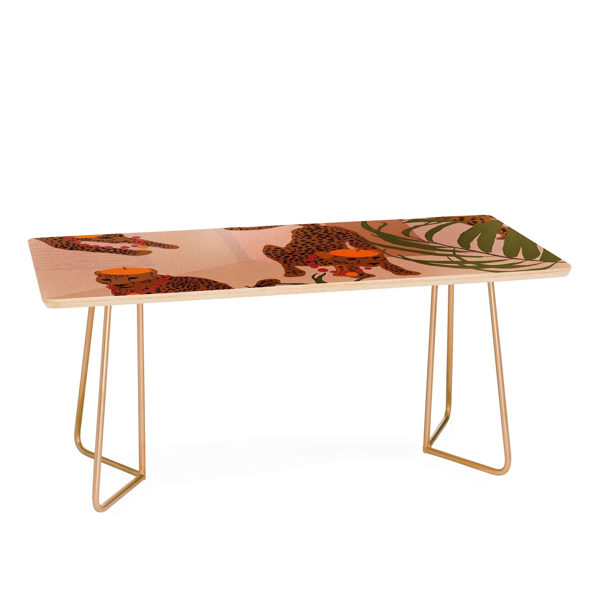 Iveta Abolina Come Play with Me Coffee Table - Gold Aston Legs - Image 0