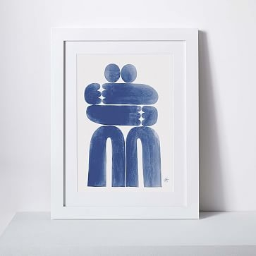 Blue Hug, Black Frame, 11x14 - Image 2