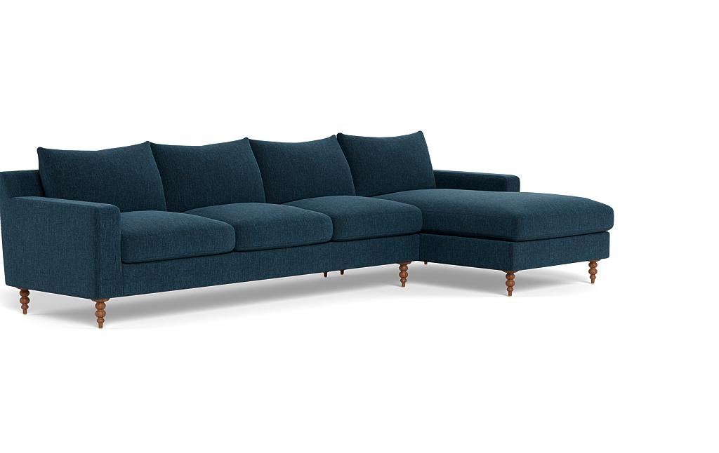 Sloan 4-Seat Right Chaise Sectional - Image 1