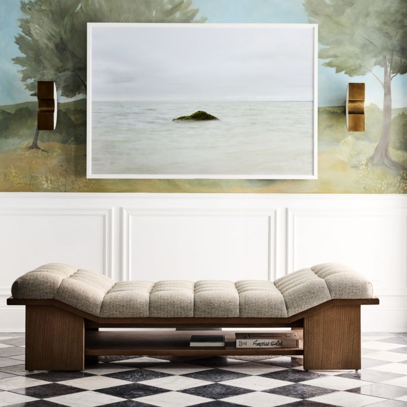 Cali White Alabaster Wall Sconce Light by Brigette Romanek - Image 5