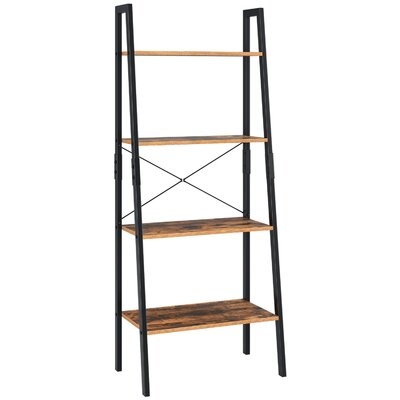 Arren 54.5" H x 22" W Iron Ladder Bookcase - Image 0