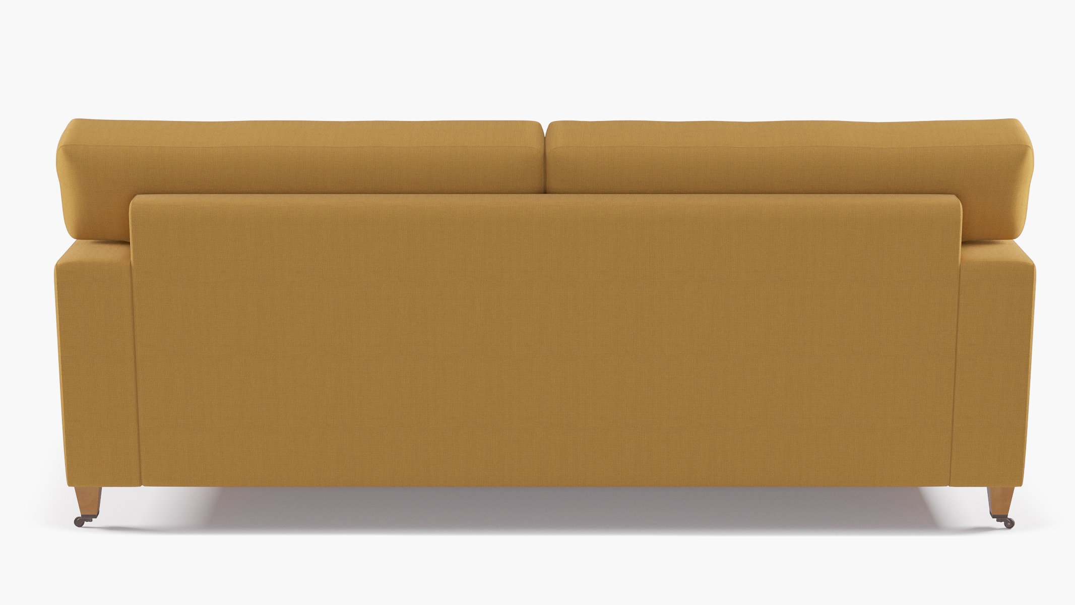 Classic Sofa, French Yellow Everyday Linen, Oak - Image 3