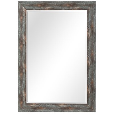 17 Stories Owenby Rustic Silver & Bronze Mirror - Image 0