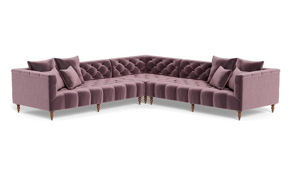 Ms. Chesterfield Corner Sectional Sofa by Apartment Therapy - Image 1