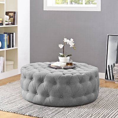 Kenedy Tufted Cocktail Ottoman - Image 0
