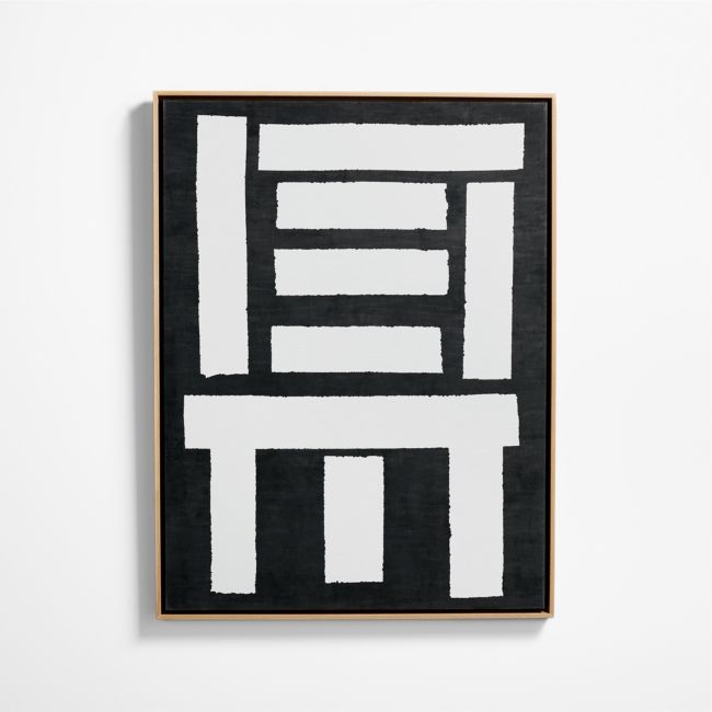 "Monochromatic" Framed Wall Art Print 31.5"x41.5" by Michel Smith Boyd - Image 0