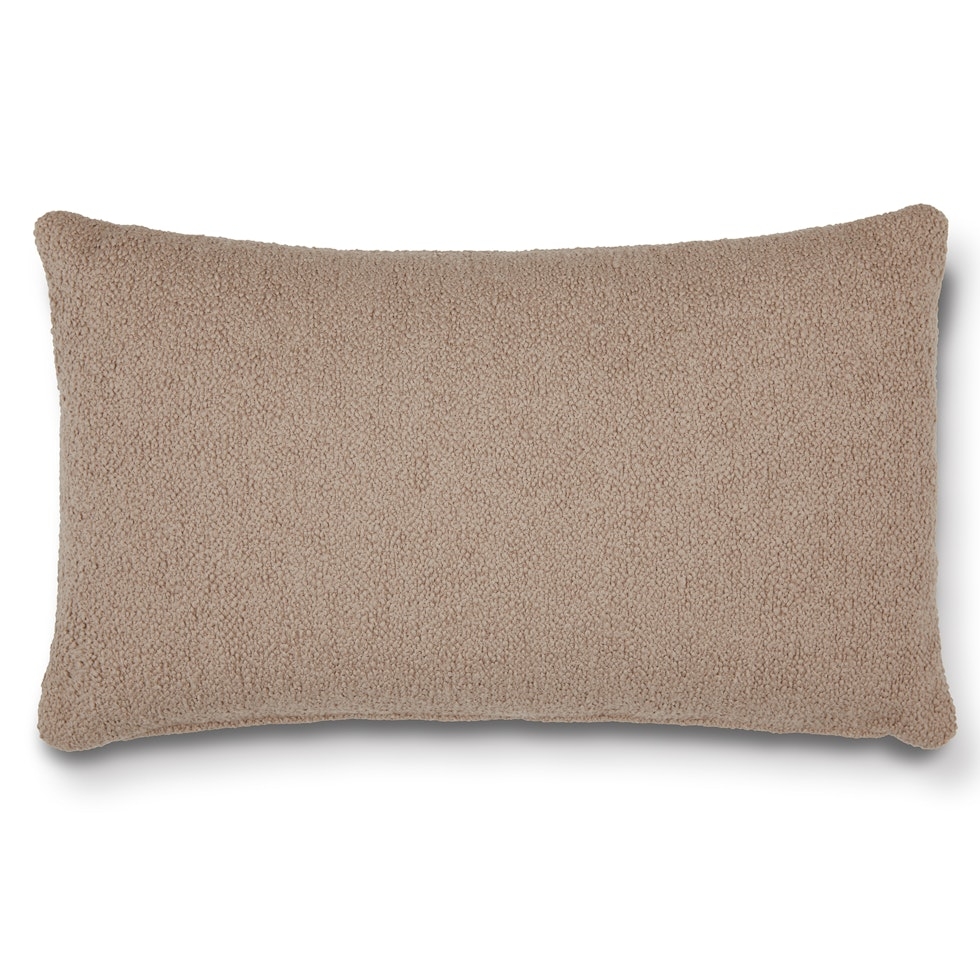 Gabriola Small Pillow - Sandstone Wool Bouclé - Image 0