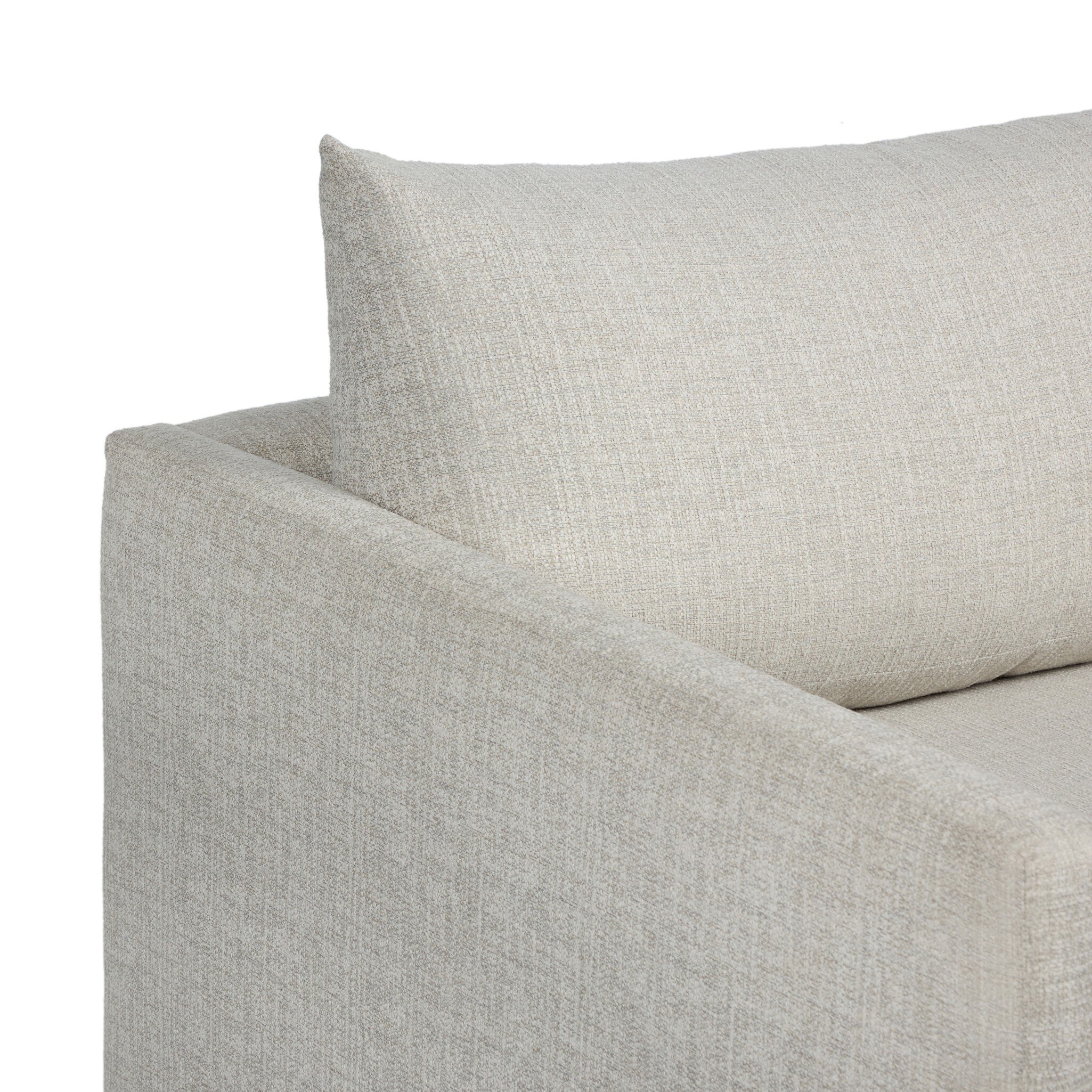 Wickham 2-Piece Sleeper Sectional - Alameda Snow - Image 6