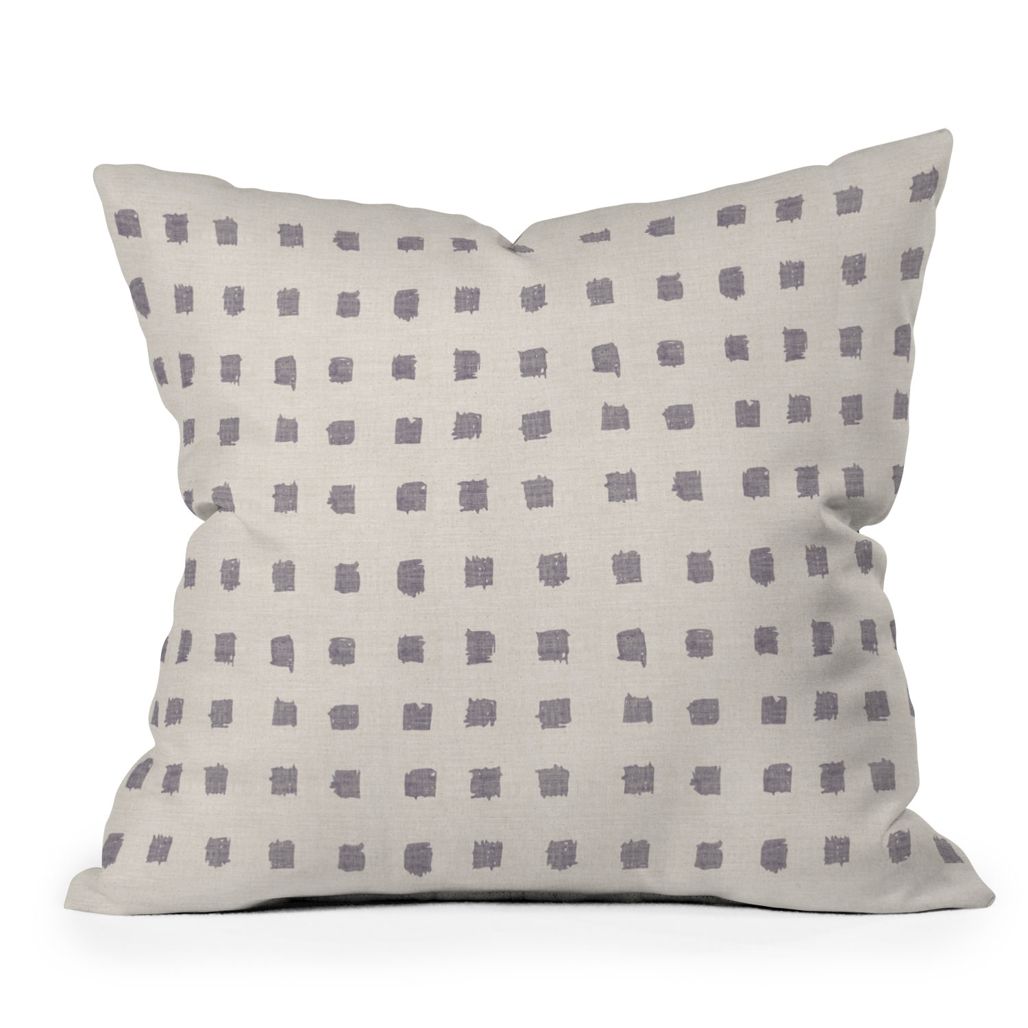 Outdoor Throw Pillow, Earthen Dot, 20" x 20" - Image 0