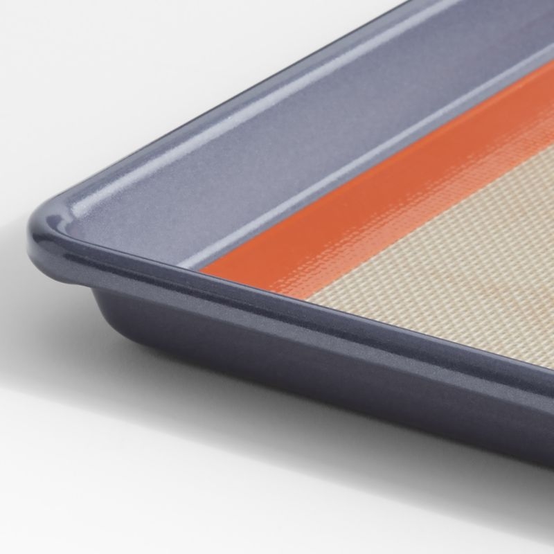 Crate & Barrel Quarter Sheet and Silpat Set - Image 1