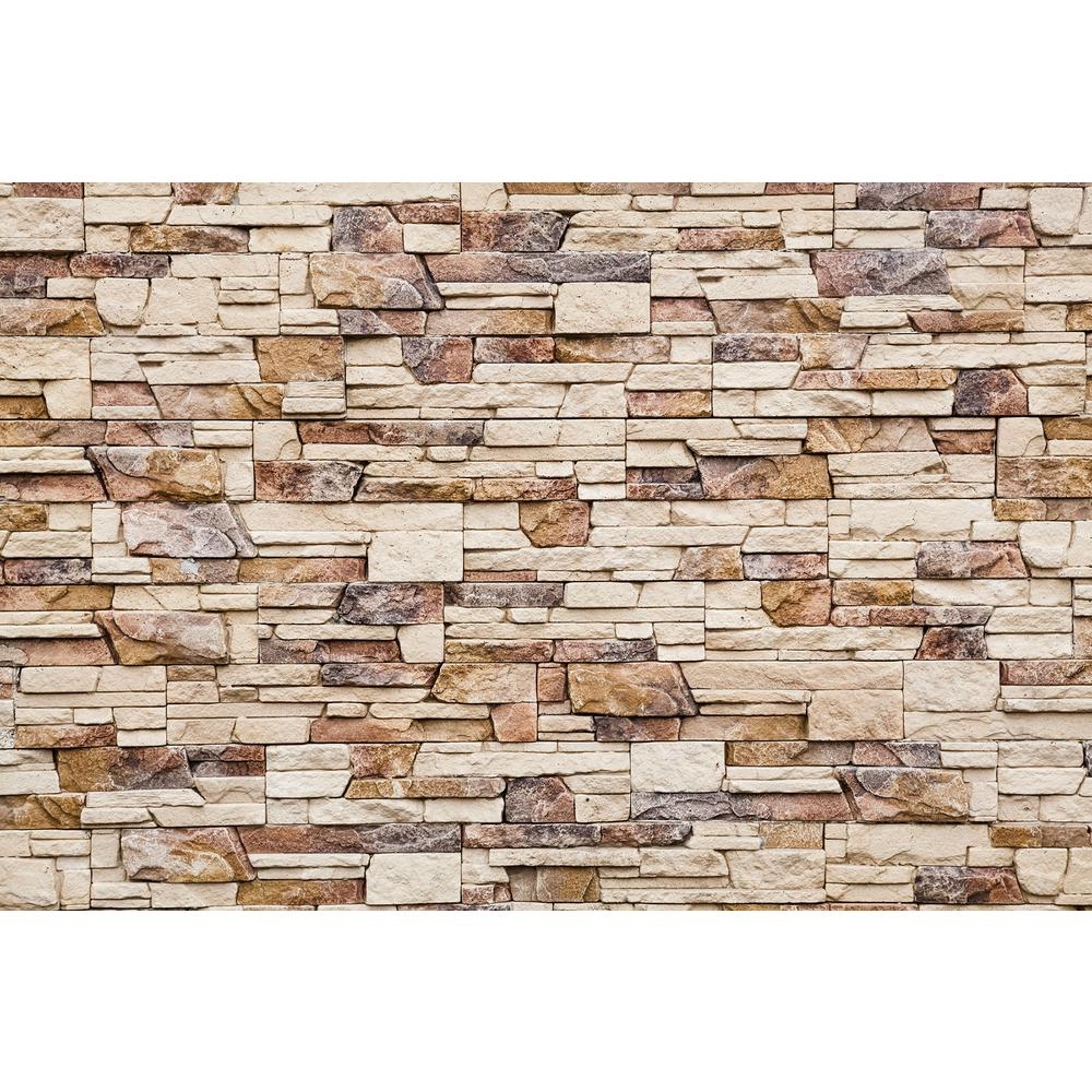 Dimex Glam Stone Wall Farm and Country Wall Mural - Image 0