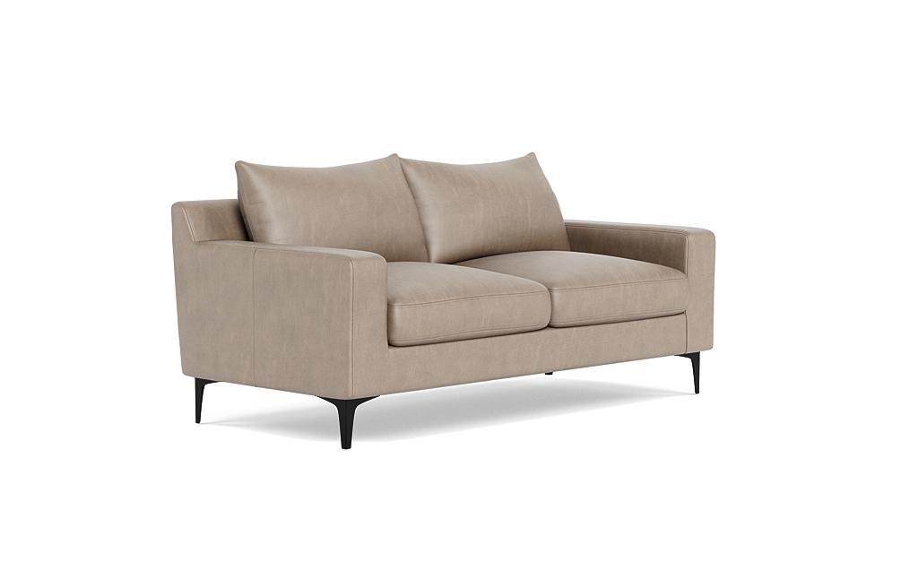 Sloan Leather Loveseat - Image 1