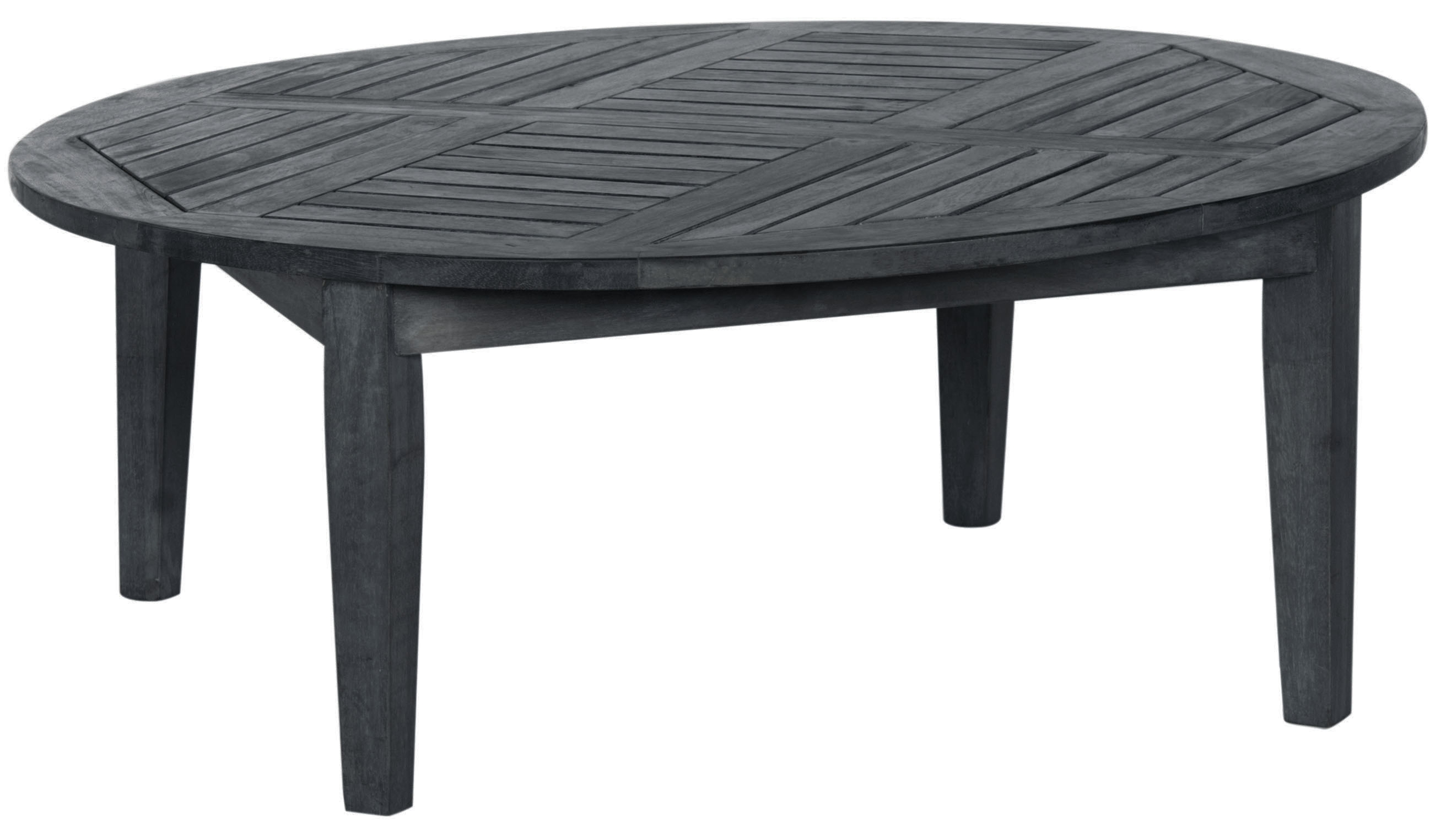 Anaheim 5 Piece Coffee Set - Dark Slate Grey/Beige - Safavieh - Image 1