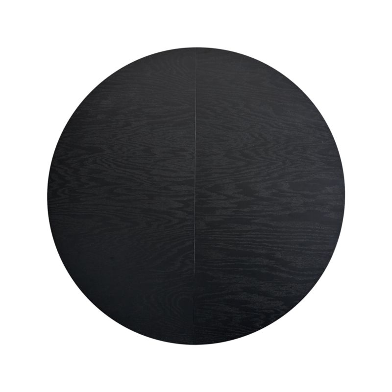 Aniston Black 45" Round Extension Dining Table - Image 5