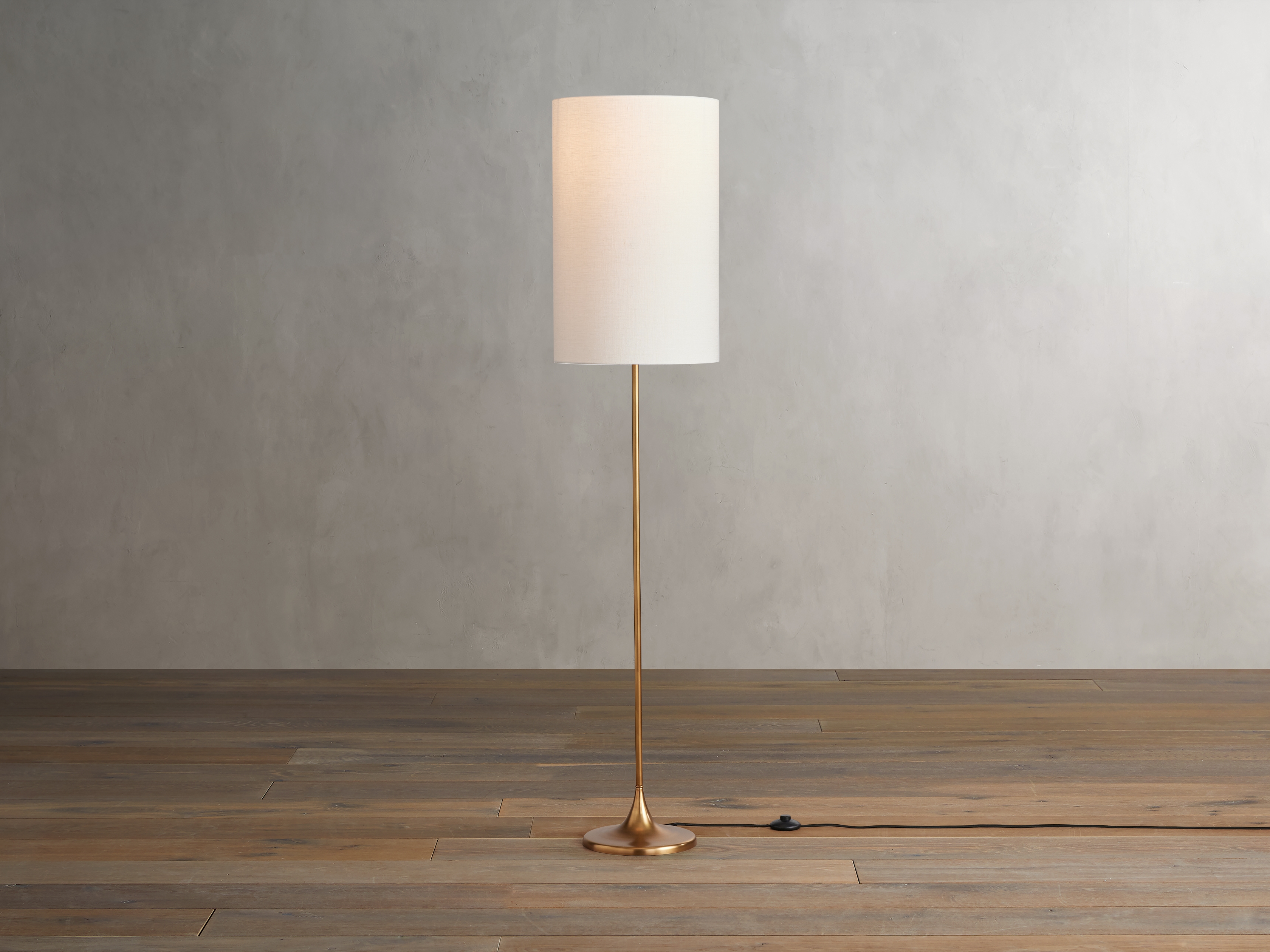 Lorelei Floor Lamp in Metal Brass - Image 0