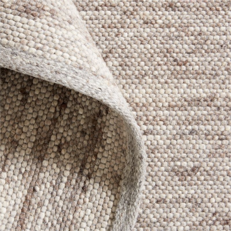 Wyoming Performance Marled Brown Area Rug 6'x9' - Image 1