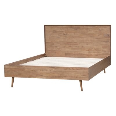 Meilani Queen Solid Wood Platform Bed - Image 0