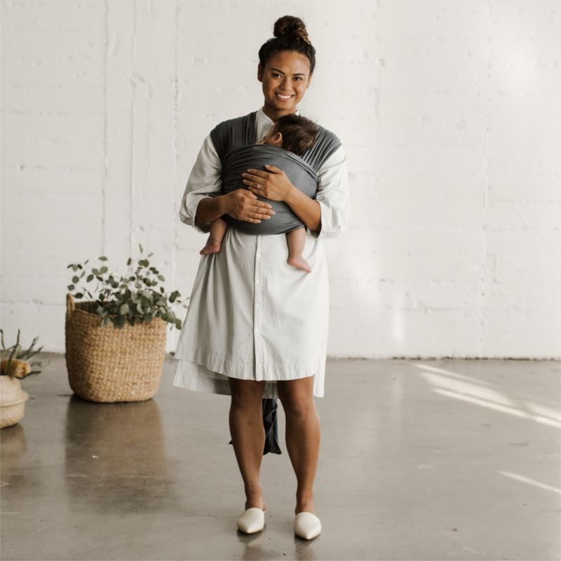 Solly Baby Orion Grey Baby Wrap - Image 1