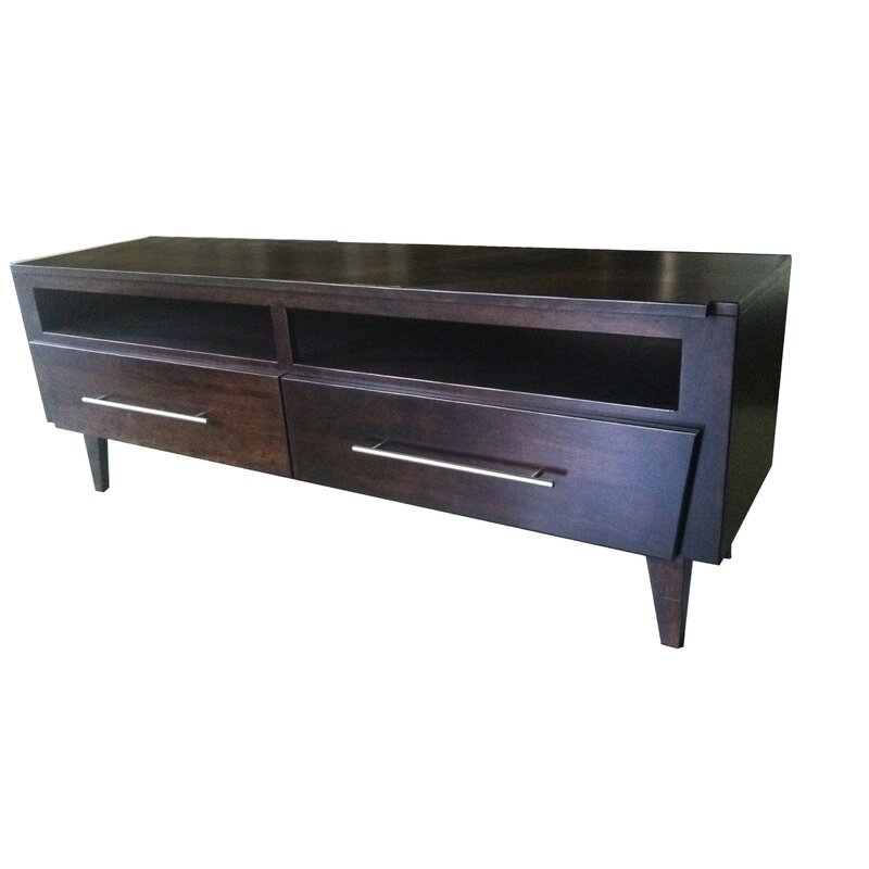 John Strauss Furniture Design, Ltd. Green Bay Road Solid Wood TV Stand - Image 0