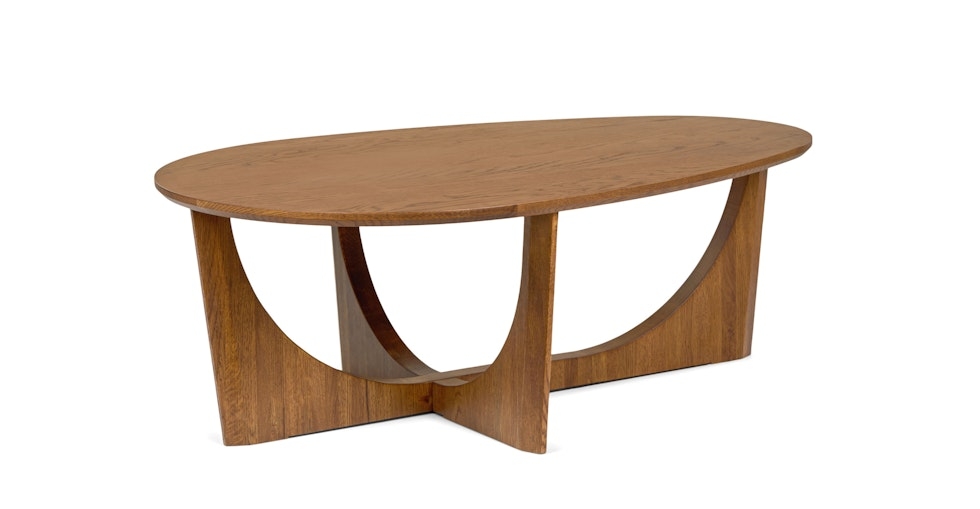 Tovi 42.5" Coffee Table - Smoked Oak - Image 0