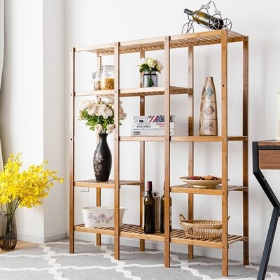 Stange 55.5" H x 12.5" W Etagere Bookcase - Image 0