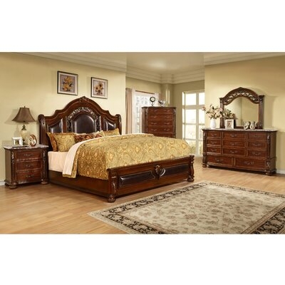 Addelyne Upholstered Standard 5 Piece Bedroom Set - Image 0