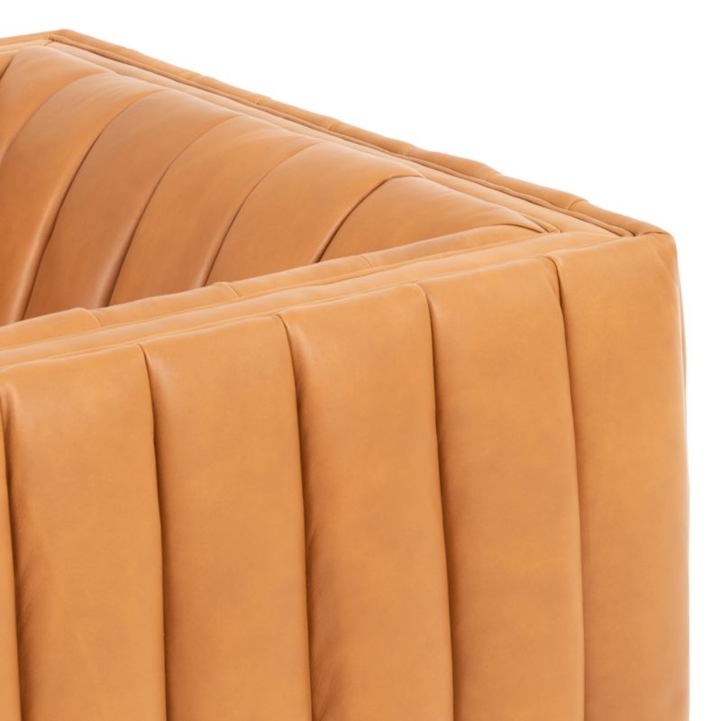 Cosima Leather Swivel Chair - Image 3