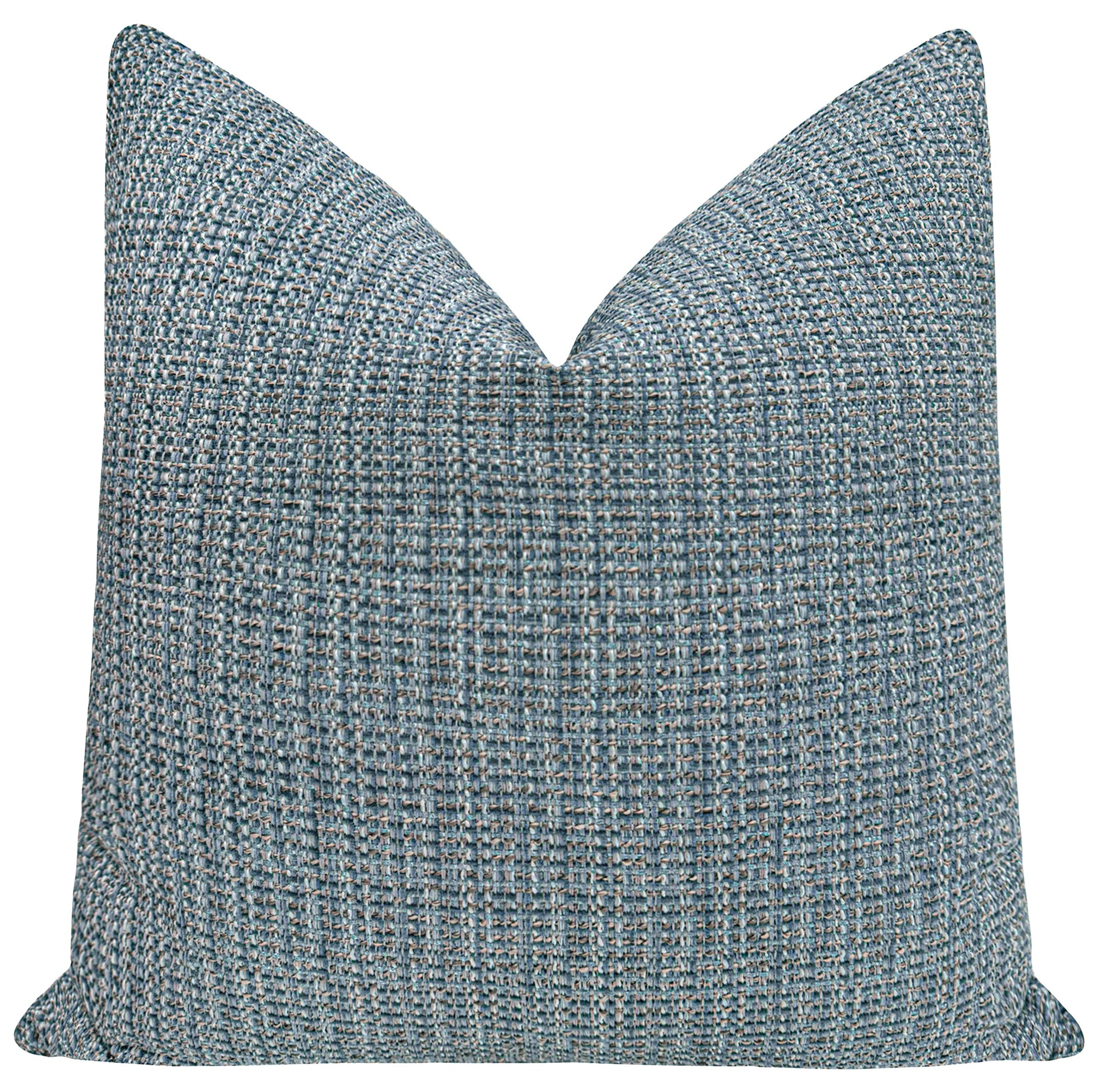 HEPBURN TWEED // DENIM - LITTLE LUMBAR 12" X 18" - Image 0