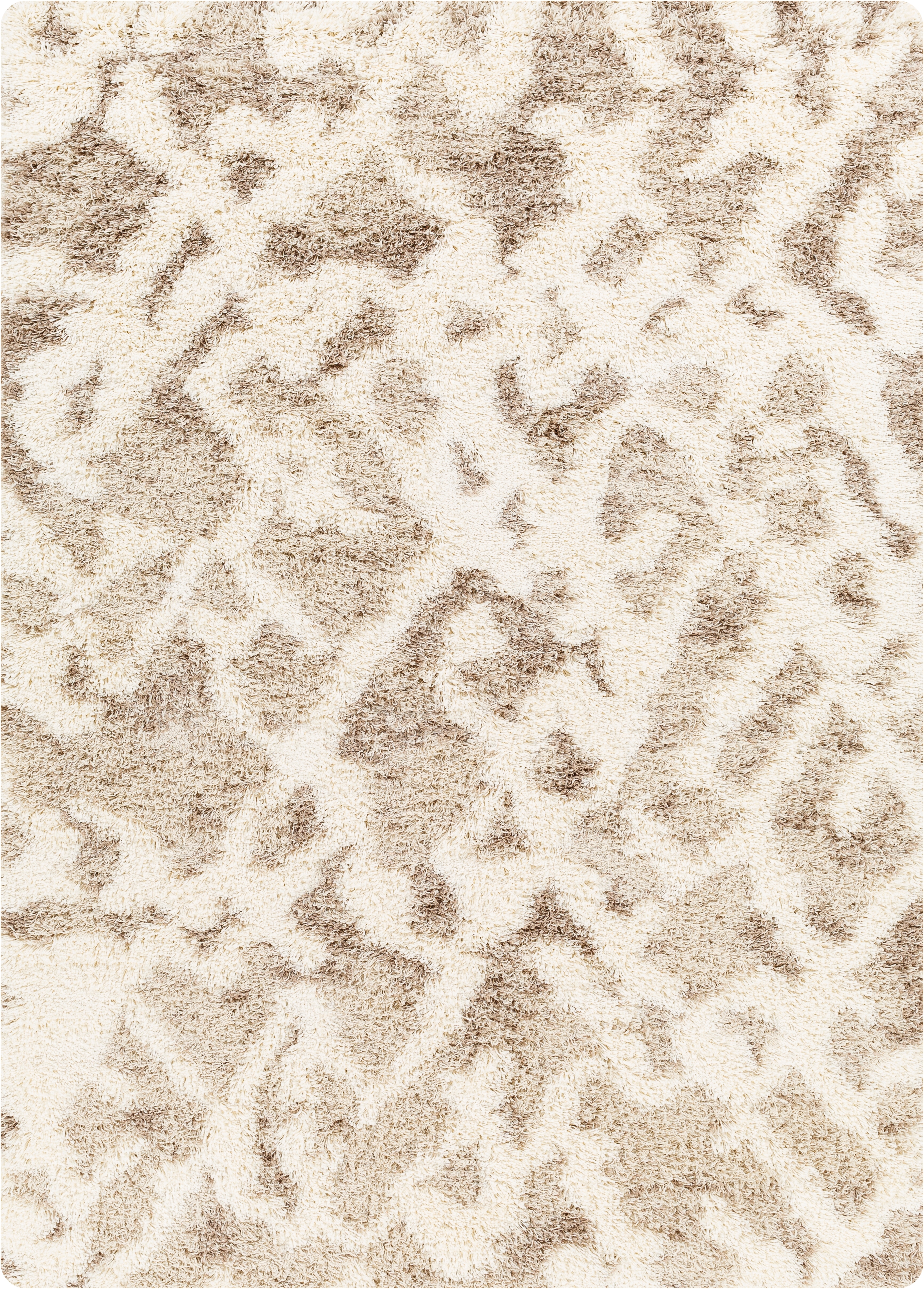 Livabliss Urban Shag Beige Indoor 5'3" x 7'3" Machine Woven Rug - Image 0
