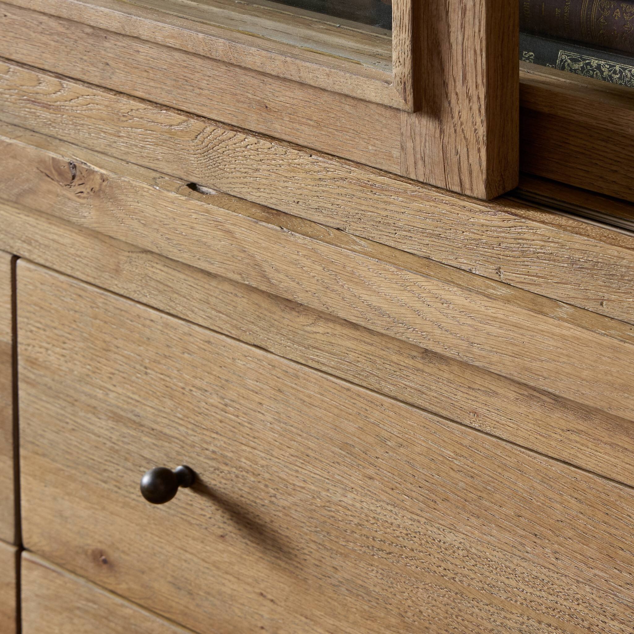 Grand Cabinet - Honey  Brown Oak Veneer - Image 14