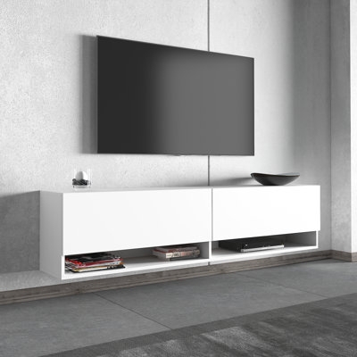 Didimo Floating TV Stand Up to 80 inch TV Wall Mounted Media Console - Image 0