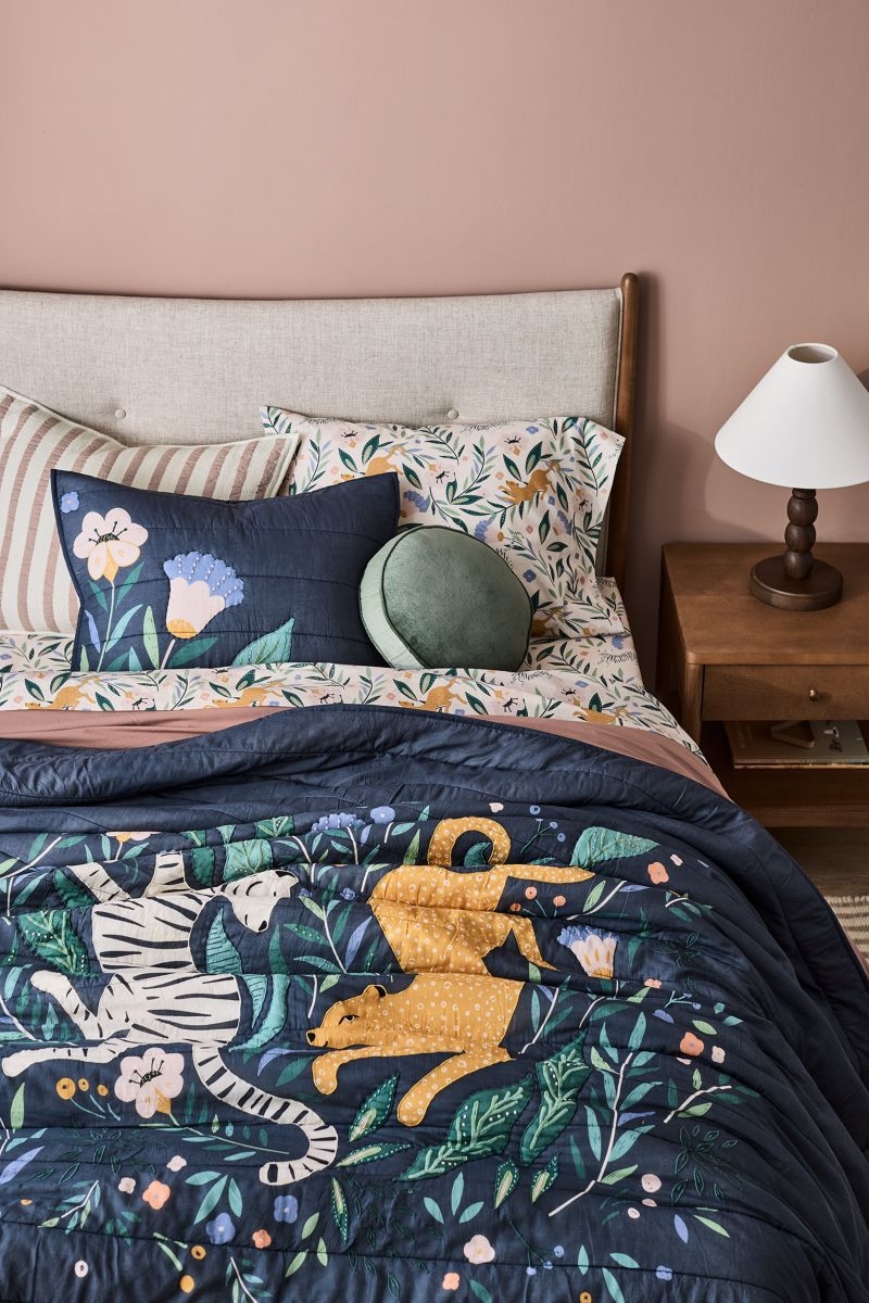 Hampshire Natural Upholstered Kids Full Bed - Image 4