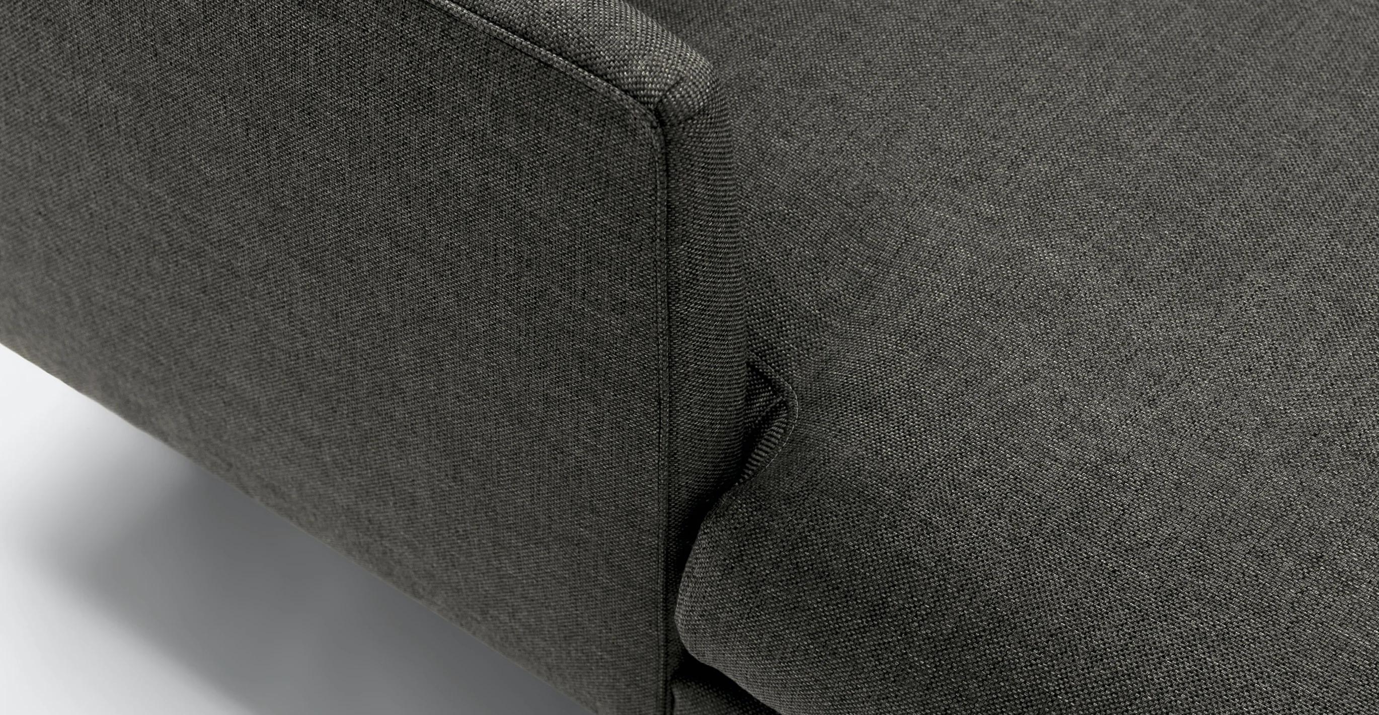 Burrard Left Sectional Sofa, Graphite Gray - Image 5