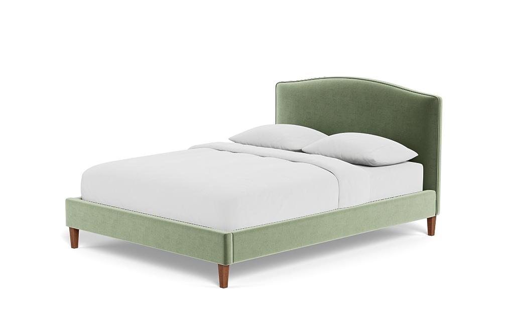 Celia Upholstered Bed with Contrast Piping - Image 2