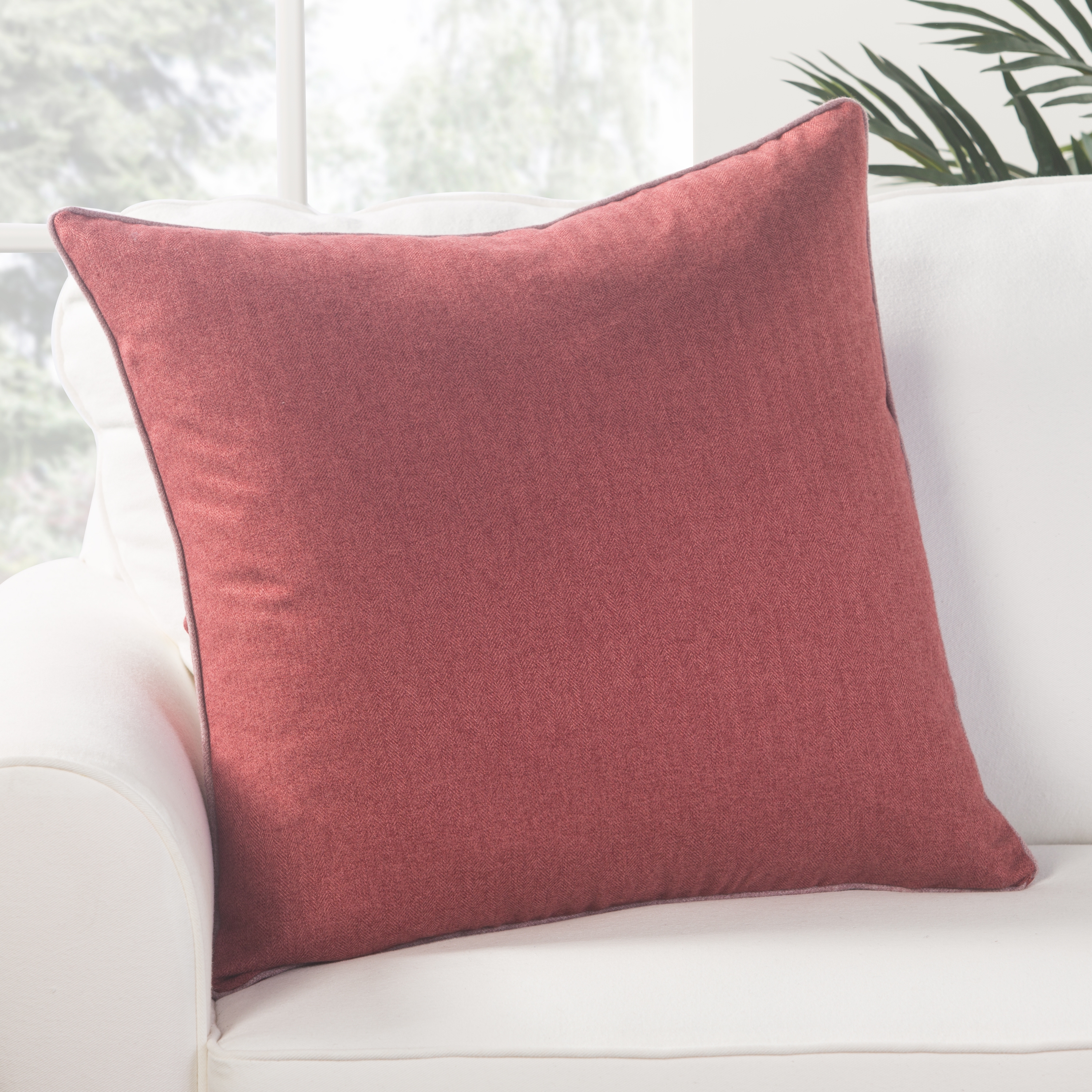 Design (US) Red 22"X22" Pillow - Image 3