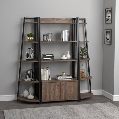 Joette 3-piece Bookcase With Cabinet - Image 0