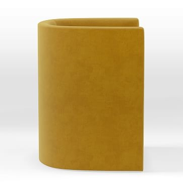 Rounded Modern Dining Chair, Monaco Citronella - Image 3
