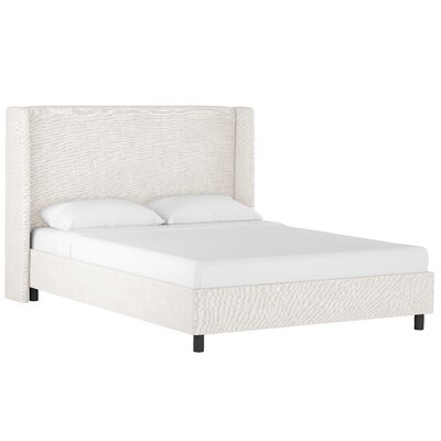 Alrai Wingback Upholstered Platform Bed - Image 0