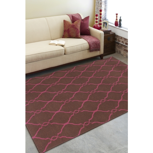 Fallon Brown Indoor 9' x 13' Handmade Rug - Image 0
